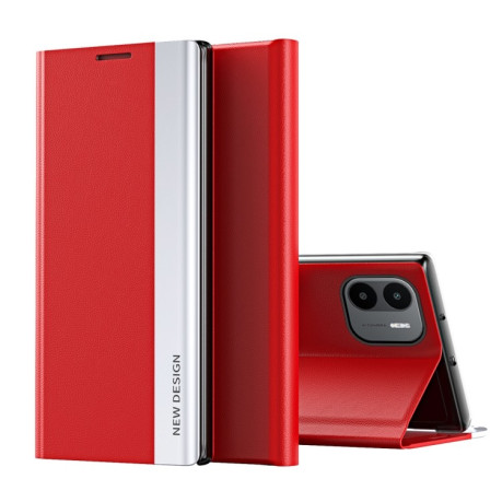Чохол-книжка Electroplated Ultra-Thin для Xiaomi Redmi A1/A2 - червоний