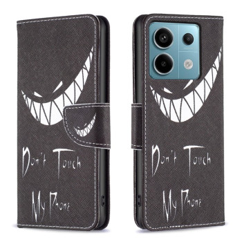Чехол-книжка Colored Drawing Pattern для Xiaomi Redmi Note 14S/ 13 Pro 4G / POCO M6 Pro 4G   - Smirk