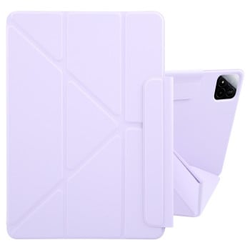 Чехол-книжка Fixed Buckle Magnetic Demation Leather  Xiaomi Pad 7 / 7 Pro - фиолетовый