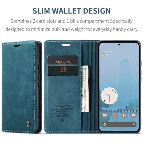 Чехол-книжка CaseMe-013 Multifunctional на Google Pixel 9 Pro XL - синий