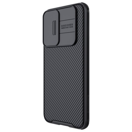 Противоударный чехол NILLKIN Black Mirror Series на Samsung Galaxy S22 Plus 5G - черный