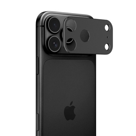 Защита камеры Tech-Protect Camalloy Fit+ Camera Cover(без линз) на iPhone 18 Pro Max — чёрный