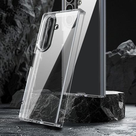 Чохол Airbag Magsafe PC Hybrid TPU для Samsung Galaxy Fold 7 5G - прозорий