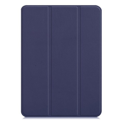Чехол-книжка Custer Texture на iPad Pro 12.9 inch 2018-темно-синий