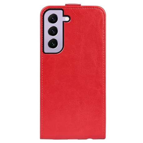Флип-чехол R64 Texture Single на Samsung Galaxy S23 5G - красный