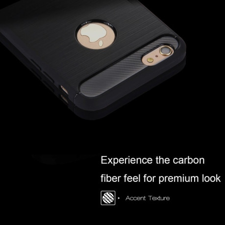 Протиударний чохол HAWEEL на iPhone 6 Plus 6s Brushed Carbon Fiber Texture