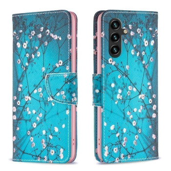 Чехол-книжка Colored Drawing Pattern для Samsung Galaxy A16 - Blossom