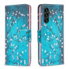 Чохол-книжка Colored Drawing Pattern для Samsung Galaxy A55 - Blossom