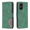 Чехол-книжка Rhombus Texture для Xiaomi Poco F7 5G - зелений