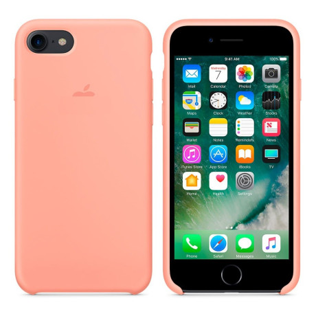 Силиконовый чехол Silicone Case Flamingo на iPhone 8/7