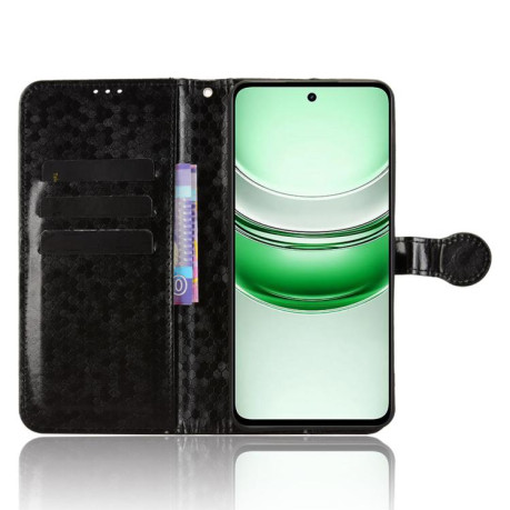 Чохол-книжка Honeycomb Dot для Realme C71 4G - чорний