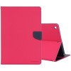 Чохол-книжка MERCURY GOOSPERY FANCY DIARY на iPad 9/8/7 10.2 - пурпурно-червоний