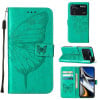 Чохол-книжка Embossed Butterfly для Xiaomi Poco M4 Pro 4G - зелений