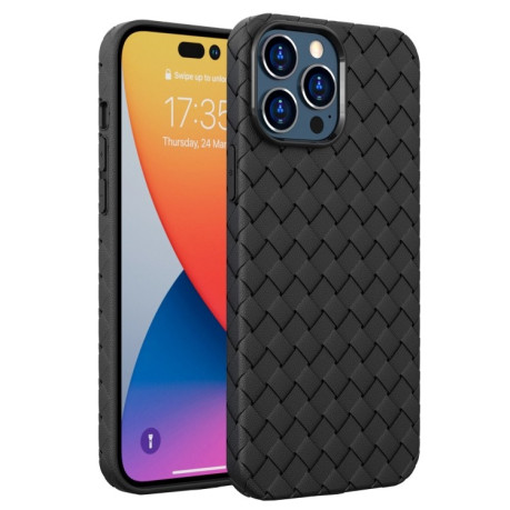 Противоударный чехол BV Woven на iPhone 14 Pro Max - черный