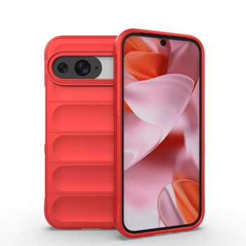 Силиконовый чехол Magic Flannel для Google Pixel 9 Pro - красный