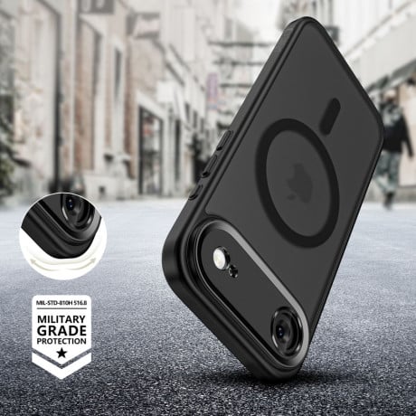 Чохол Tech-Protect MagCam MagSafe на iPhone 17 Air - Matte Black