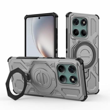 Противоударный чехол J-20 Solid Color MagSafe Magnetic на Motorola Edge 60 Fusion 5G - серый