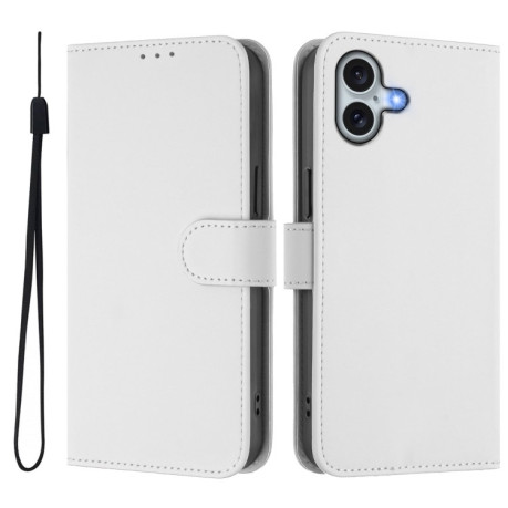 Чохол-книжка Skin Feel S-type для iPhone 16 Plus - білий