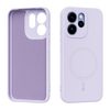 Силиконовый чехол ABEEL с MagSafe и мягким покрытием для OPPO Reno15 Pro 5G Global — лиловый