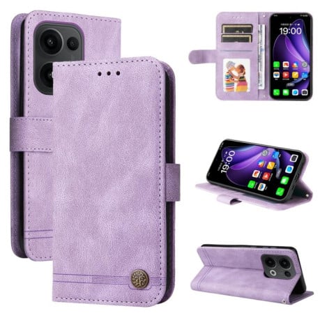 Чохол-книжка Skin Feel Life Tree для OPPO Reno13 Global - фіолетовий