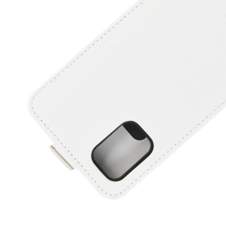 Флип-чехол Texture Single на Samsung Galaxy A71 - белый