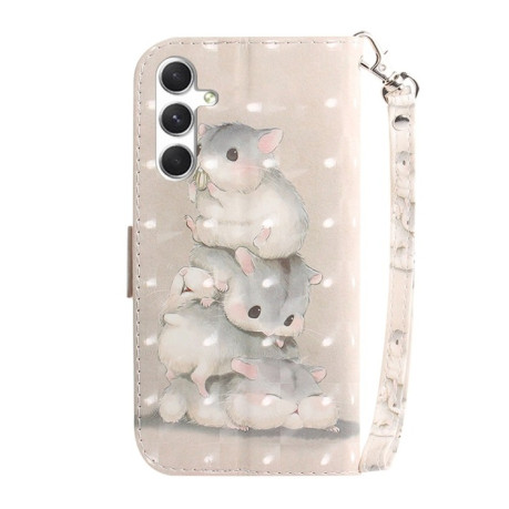 Чохол-книжка 3D Painting для Samsung Galaxy S25+ 5G - Squirrels