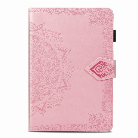 Чохол-книжка Embossed Mandala для iPad Mini 5/4/3/2/1 - рожевий