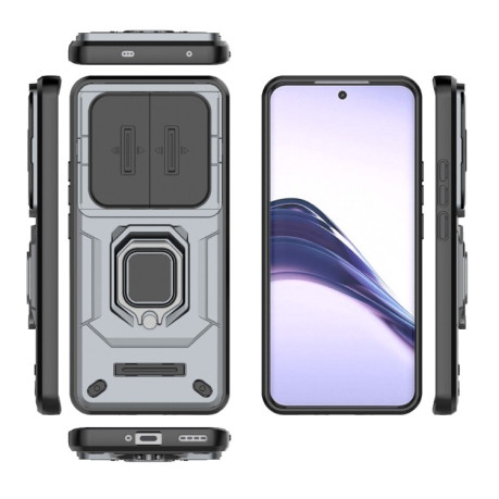 Противоударный чехол Sliding Camshield для Realme 13 Pro 5G Global - серый