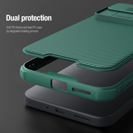 Ударозахисний чохол NILLKIN CamShield Pro на Google Pixel 9 Pro - чорний