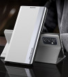 Чохол-книжка Electroplated Ultra-Thin для Samsung Galaxy M23 - сріблястий