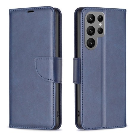 Чехол-книжка Retro Lambskin Texture для Samsung Galaxy S24 Ultra 5G - синий