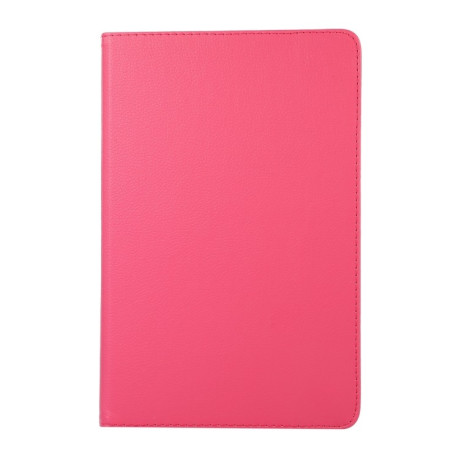 Чехол-книжка 360 Degree Rotation Litchi для Xiaomi Pad 7 Pro / Pad 7 - пурпурно-красный
