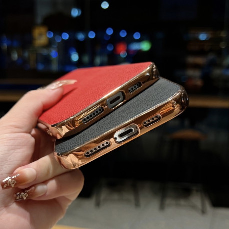 Противоударный чехол Genuine Luolai Series Nano для iPhone 14 Pro - красный