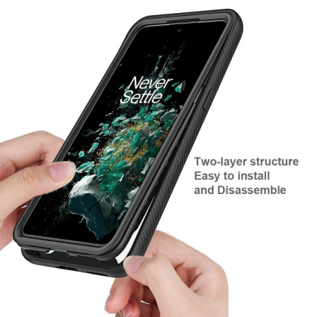 Противоударный чехол Starry Sky Series на OnePlus 10T - черный