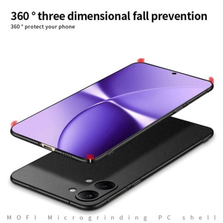 Ультратонкий чохол MOFI Fandun Series на Xiaomi Redmi Turbo 5 Max / Poco X8 Pro Max 5G — чорний