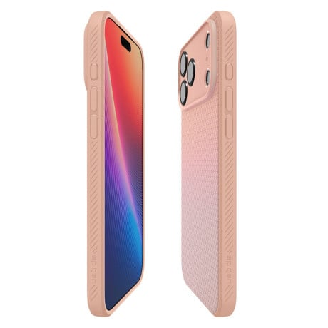 Оригінальний чохол Spigen Liquid Air на iPhone 17 Pro - Titanium Pink