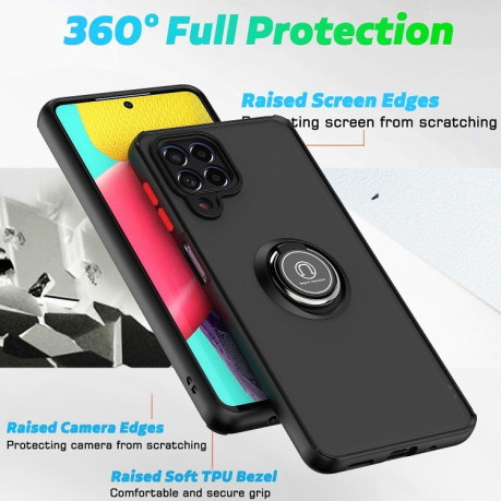 Противоударный чехол Q Shadow 1 Series для Samsung Galaxy M53 - зеленый