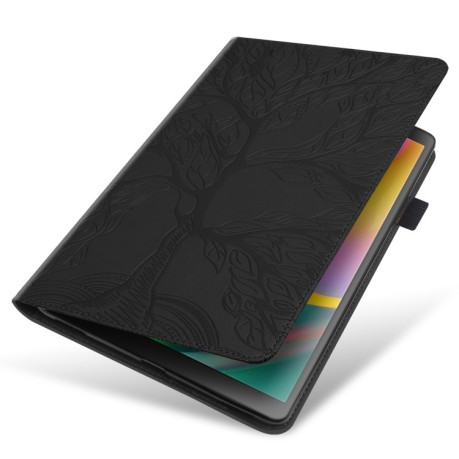 Чехол-книжка Tree Life Series Embossed Leather для Xiaomi Redmi Pad SE - черный