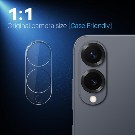 Защитное стекло на камеру HD Lens Protector для Samsung Galaxy S25 Edge 5G - прозрачное