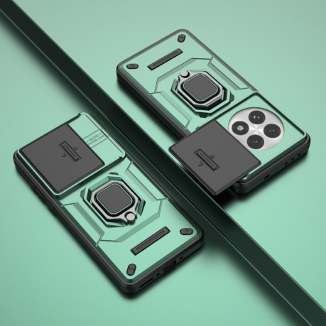 Протиударний чохол Sliding Camshield для OnePlus 13 5G - зелений