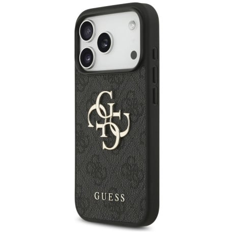 Оригинальный чехол Guess 4G Big Logo на iPhone 17 Pro - Black