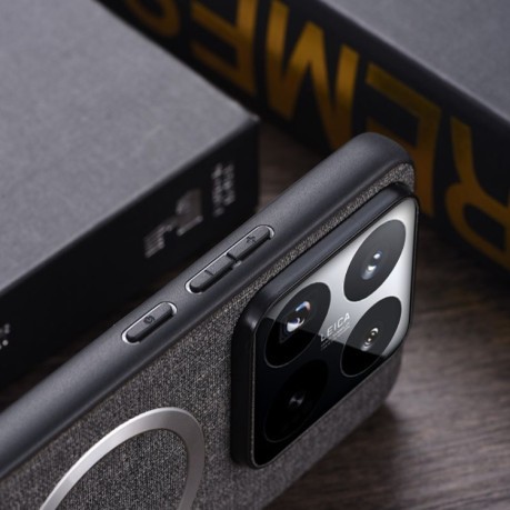 Чохол протиударний CD Magnetic Cloth Texture для Xiaomi 15 - чорний