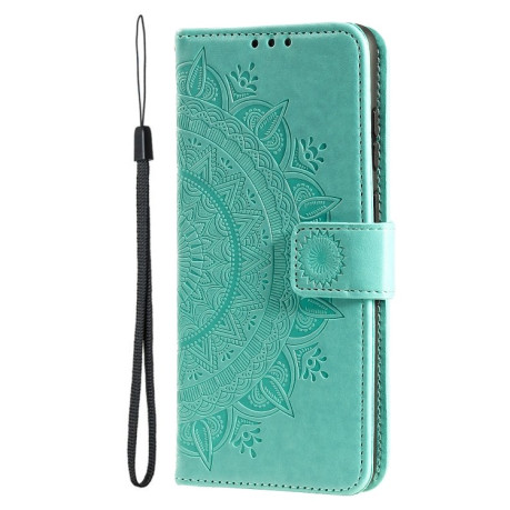 Чехол-книжка Totem Flower для  Xiaomi 14T Pro - зеленый