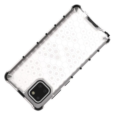 Противоударный чехол Honeycomb на Samsung Galaxy Note 10 Lite -зеленый