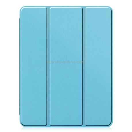 Чехол-книжка Custer Pattern для  iPad Pro 11 inch 2020/Pro 11 2018- небесно-голубой