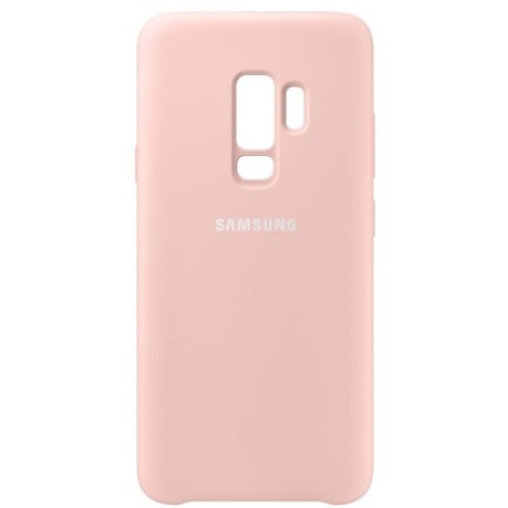 Чехол Silicone Case Pink на Samsung Galaxy S9+ Plus/G965