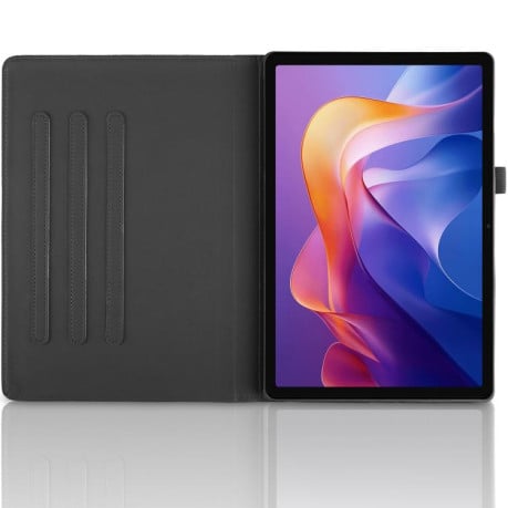 Чехол-книжка Tree Life Embossed Rotation Leather для Xiaomi Redmi Pad 2 - черный
