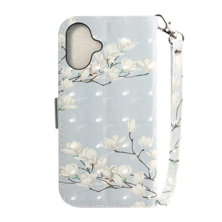 Чохол-книжка 3D Painting для iPhone 16 Plus - Magnolia