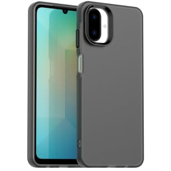 Чохол Candy Series гібрид з посиленими бортиками на Samsung Galaxy A07 4G - чорний