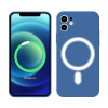 Противоударный чехол Silicone Full Coverage (Magsafe) для iPhone 11 Pro Max - синий